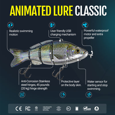ANIMATED LURE CLASSIC FEATURES
