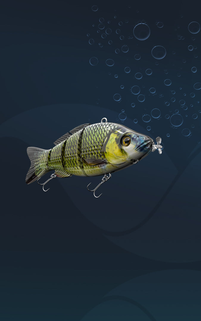 Animated Lure - the world's first self-swimming fishing lure Animated Lure - the world's first self-swimming fishing lure
