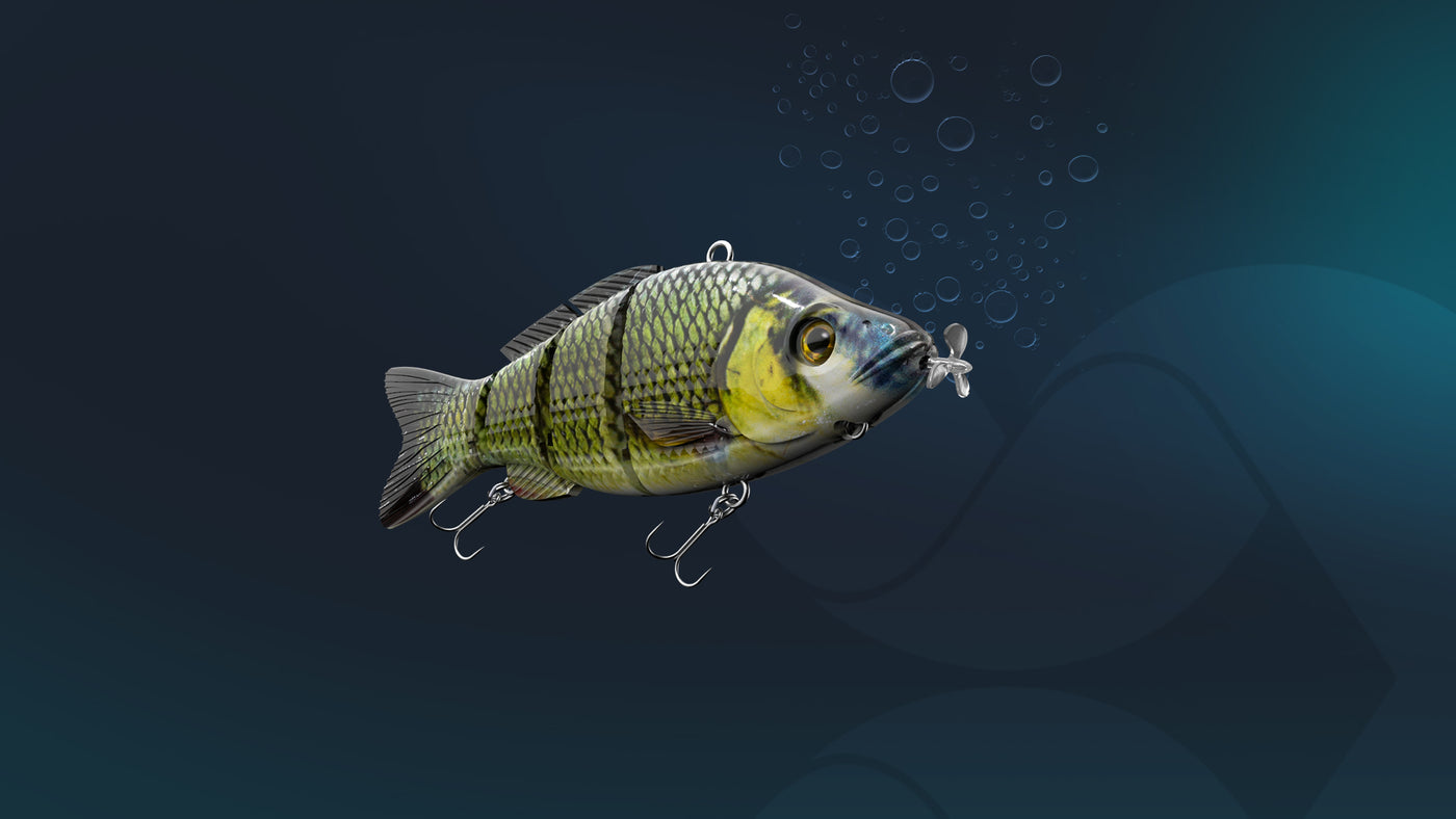 WIILGN Robotic Self Swimming Animated Lure Swimbait, Saltwater 4