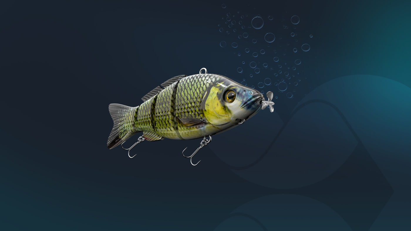 Animated Lure - the world's first self-swimming fishing lure Animated Lure - the world's first self-swimming fishing lure